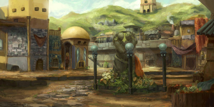 Citadel Island concept by PrimordialSeven