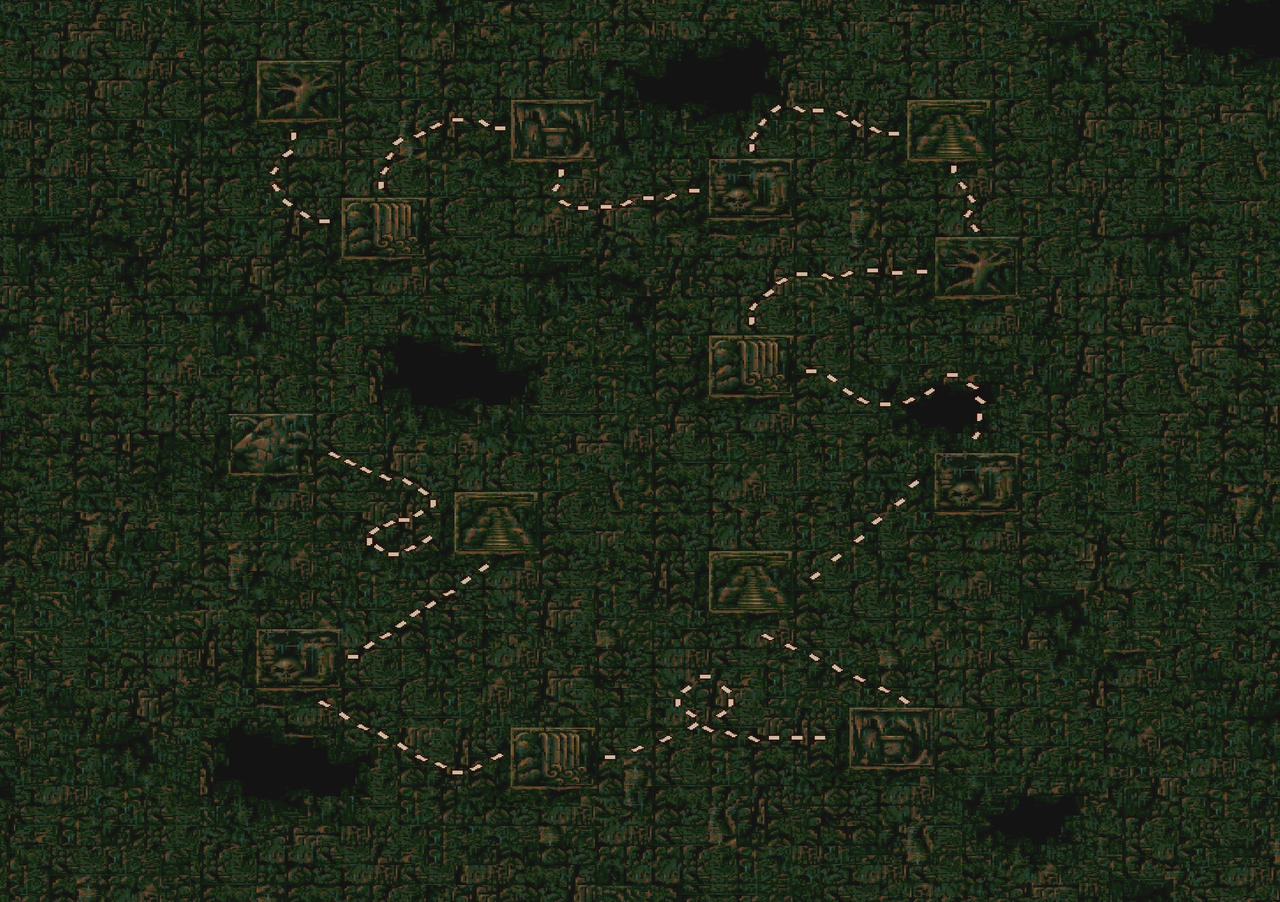 Pitfall: The Mayan Adventure - Map by augustoodashi on DeviantArt