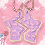 sugar cookie necklace set