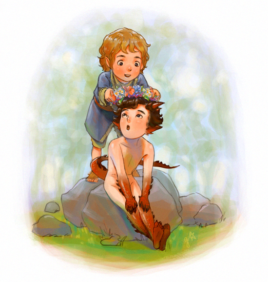 Smauglock and Bilbo