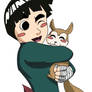 rock lee an squirrel