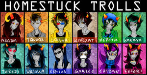 all homestuck trolls