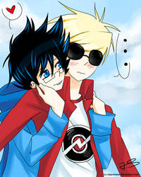 Dave Strider x John Egbert