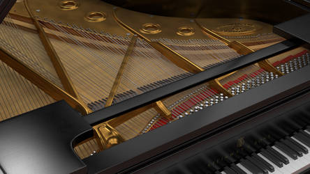 Steinway Grand Piano Interior