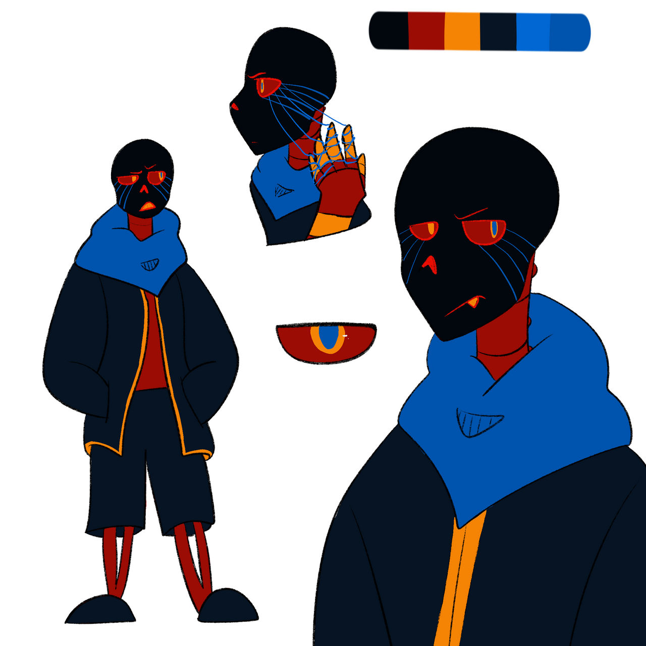 ERROR!Sans Ref Sheet by TwistingPetalsart on DeviantArt