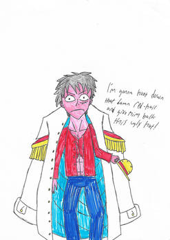 Vice Admiral Monkey D. Luffy