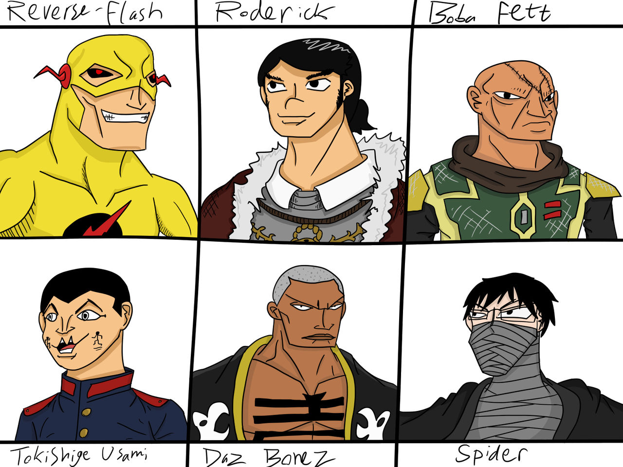 6 Characters Thing #1