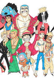 The Straw Hat Pirates