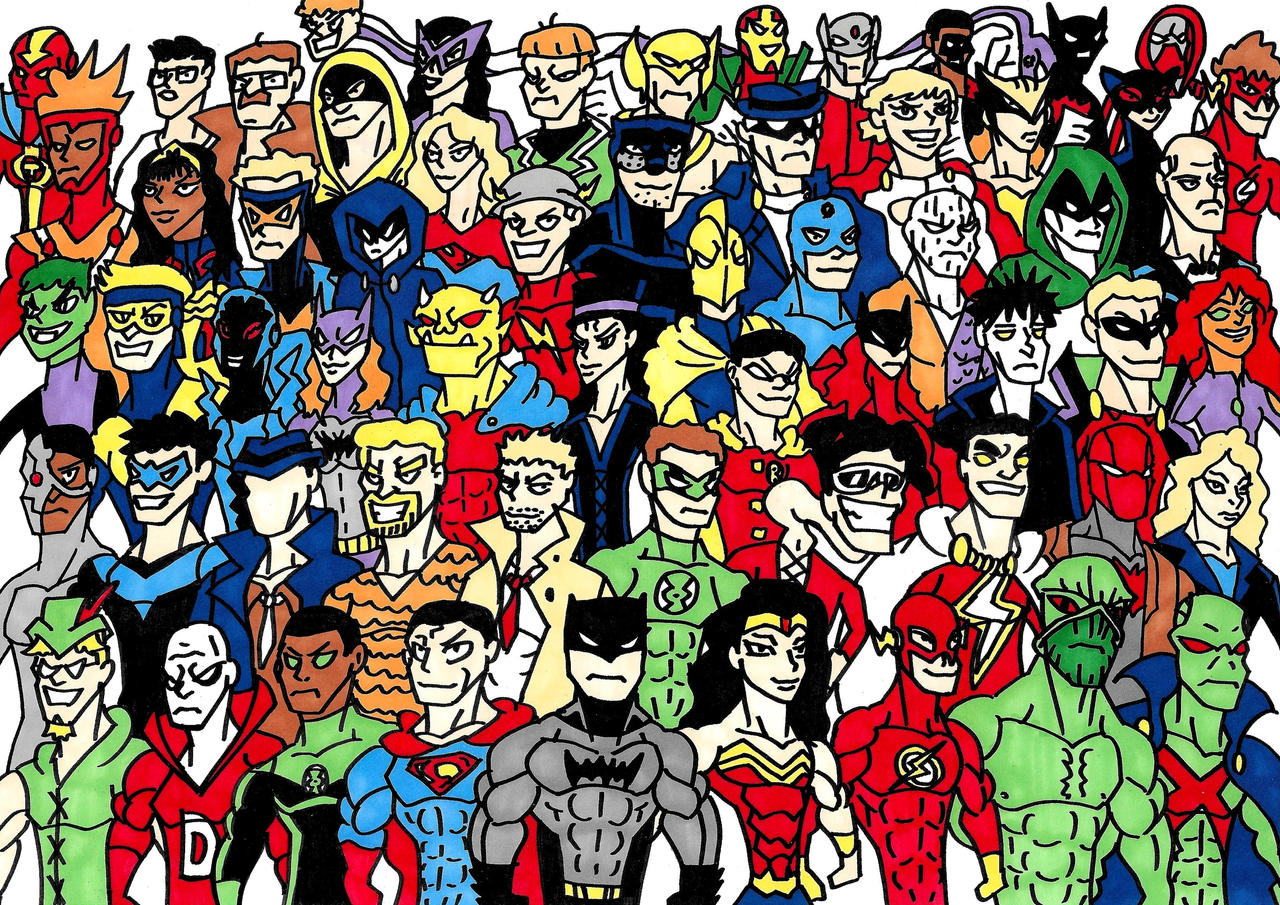 DC Hero Doodles