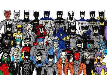 Batman Versions and Allies