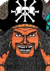 #139 Marshall D. Teach/Blackbeard (One Piece)