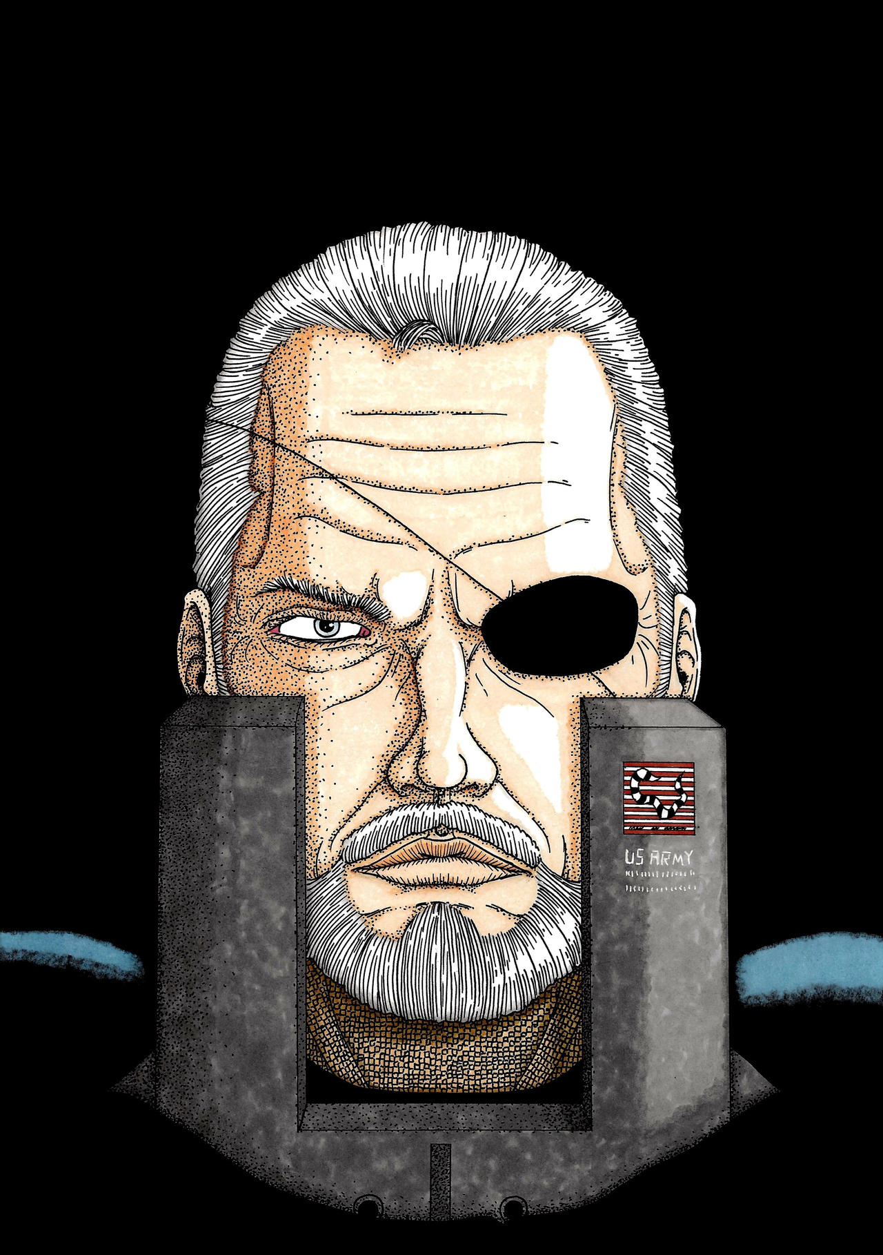 #191 Solidus Snake (Metal Gear Solid 2)
