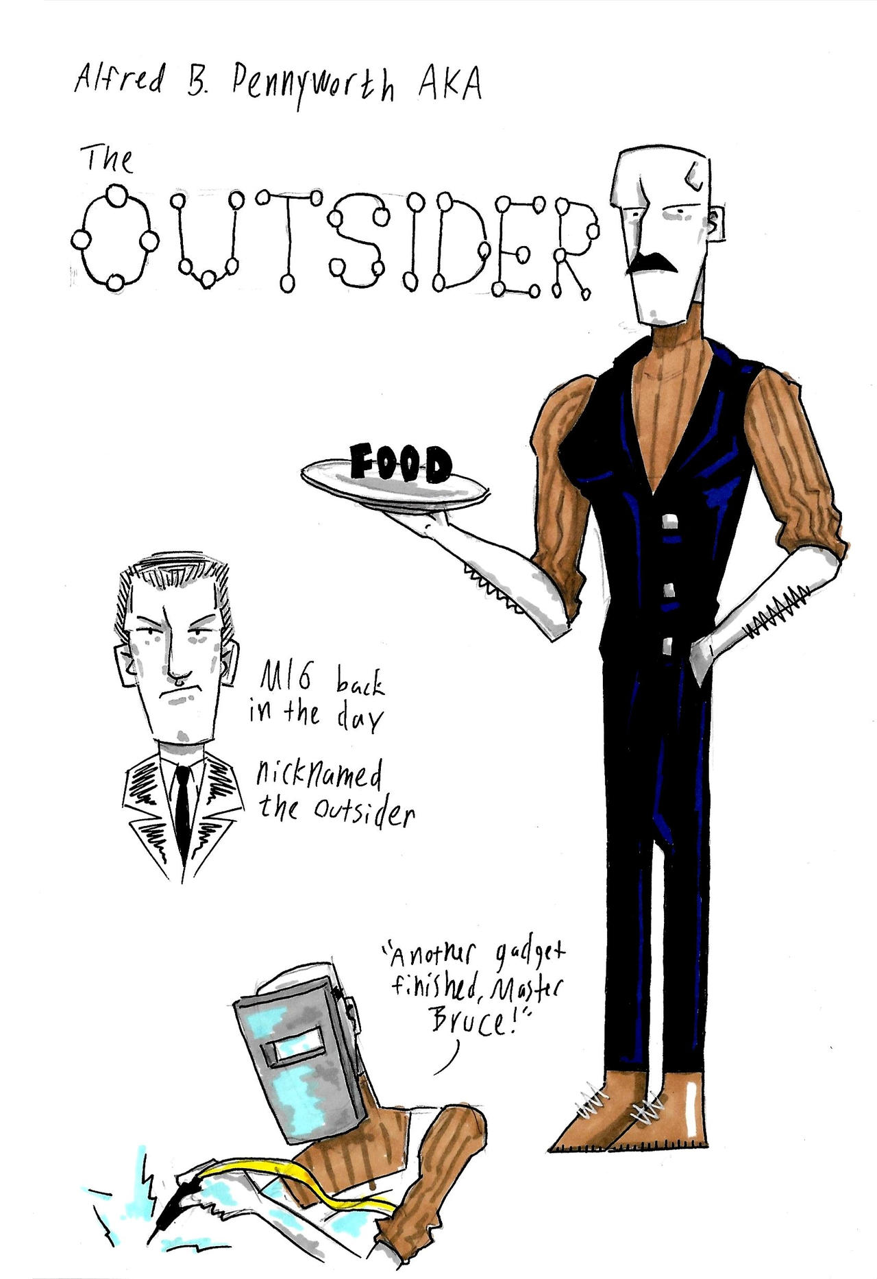 Alfred Beagle Pennyworth AKA The Outsider