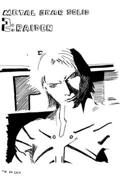 Quinton Flynn's Raiden from Metal Gear Solid 2
