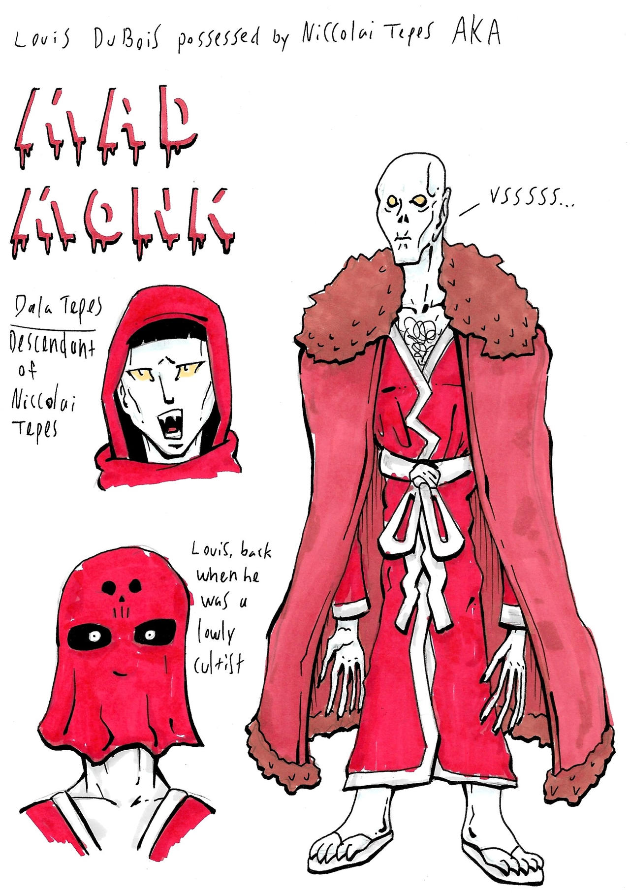 Louis DuBois AKA Mad Monk