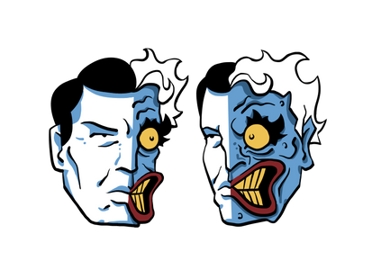 Two-Face Earrings Idea