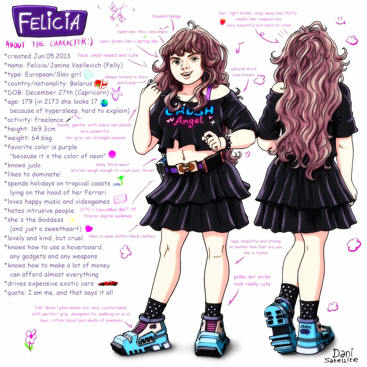 About my original character