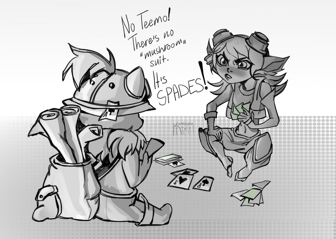Yordles and cards by Kamengen on DeviantArt