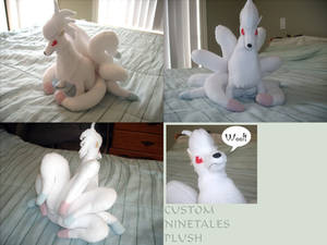 Custom Ninetales plush