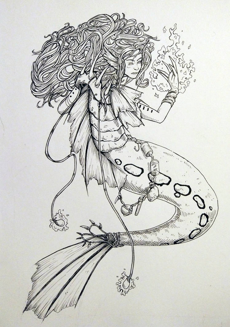 Anglerfish warlock by Hayley-Jean