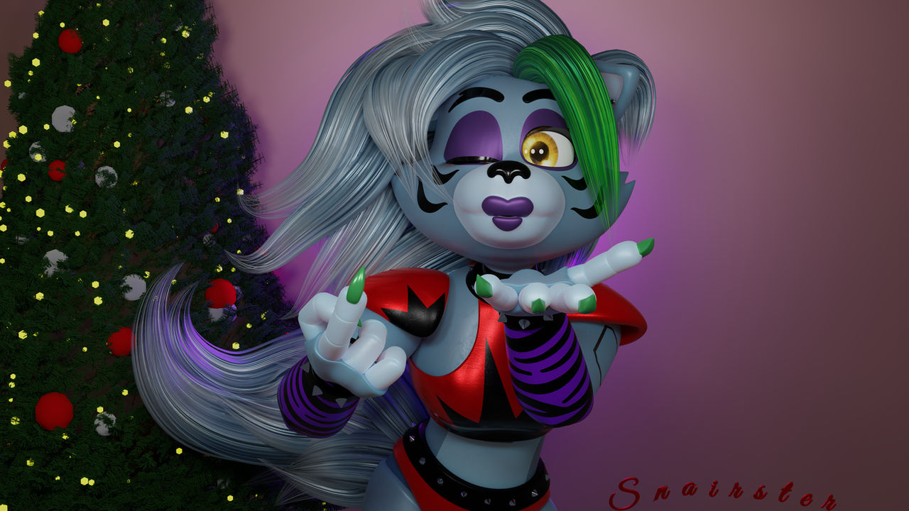 Cyber Wolf Roxy Roxy wants you to come to her by Snairster on DeviantArt
