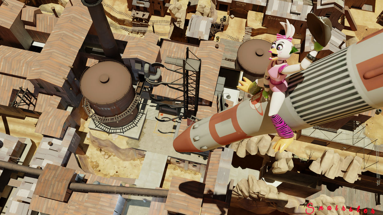 Person Riding Nuke Chica riding the nuke by Snairster on DeviantArt