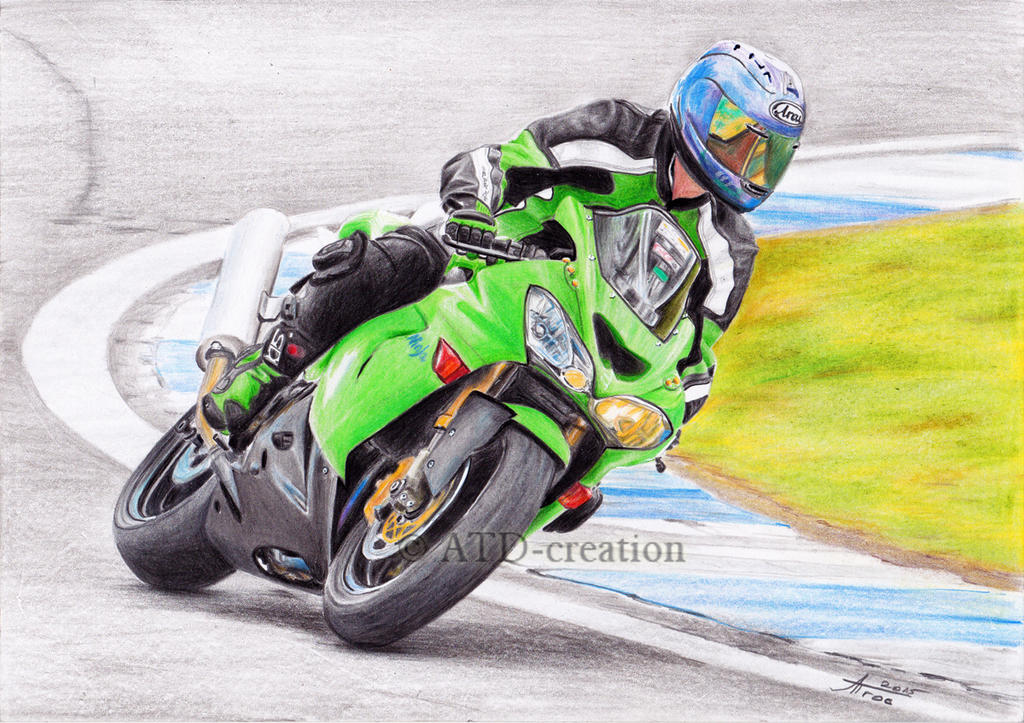 D Racing Drawing The race by ATDcreation on DeviantArt