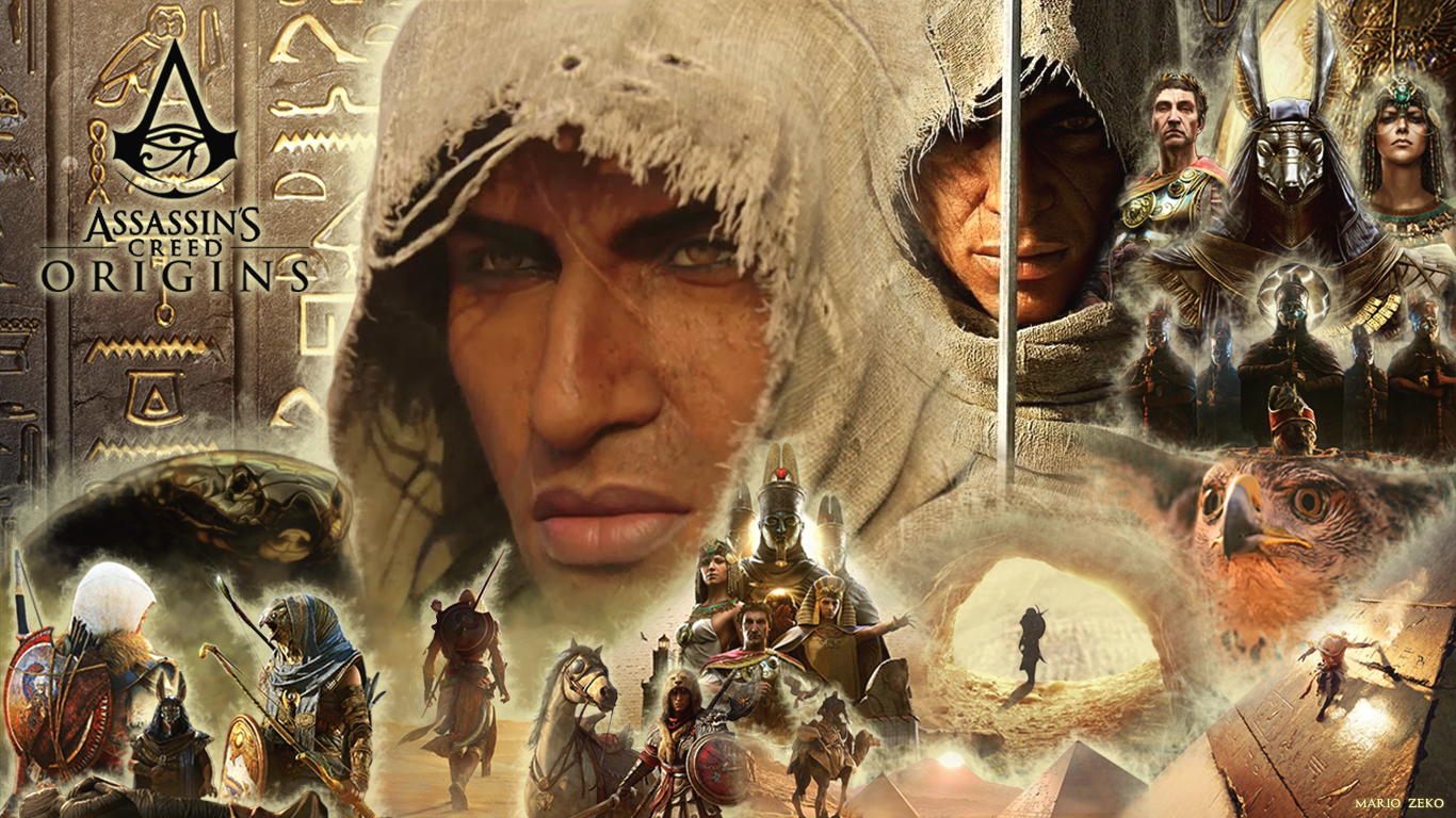 Assassins creed hot sale origins wallpaper