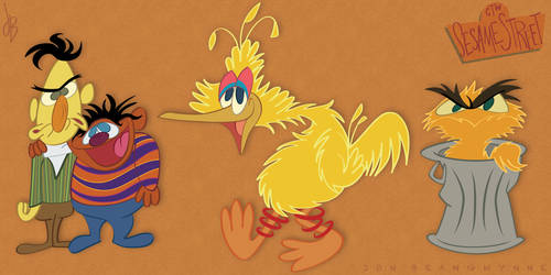 Primitive Sesame St. (45th Anniversary)