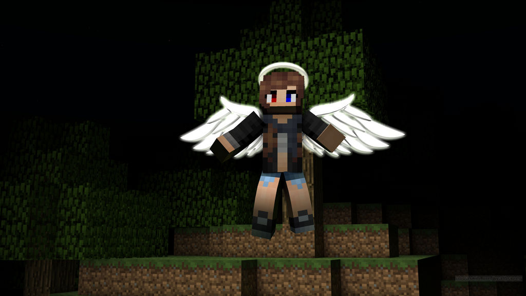 Minecraft Angel Form by ask-isabella-mage on DeviantArt