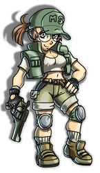 Metal Slug Fio PNG by alexsanlyra