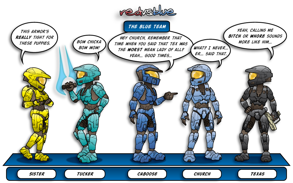 Tucher Rvb Red Vs Blue Tucker Bow Chicka Wow Wow