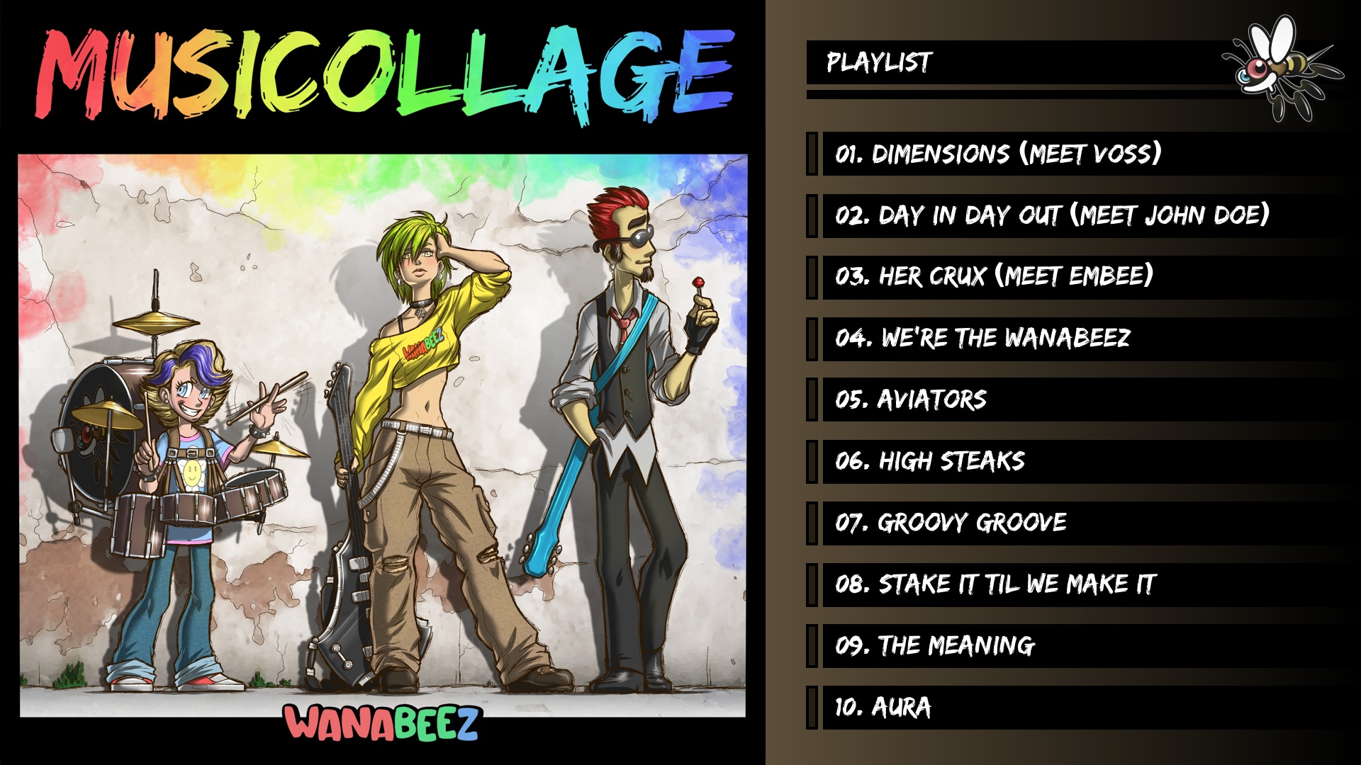 Wanabeez's 'Musicollage Album' is almost out!
