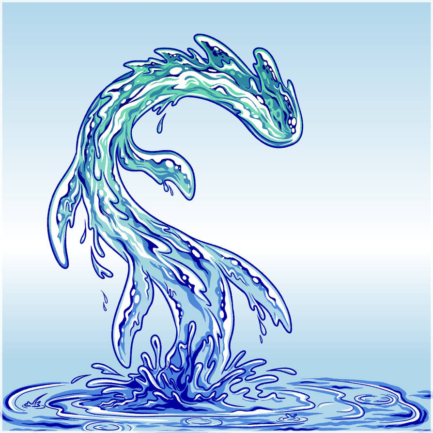 Deviantart Water Element Water Elemental by alexsanlyra on DeviantArt