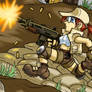 Metal Slug - Fio close up