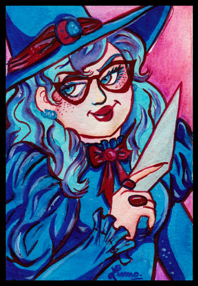 Witches portraits #3 - Myrtille