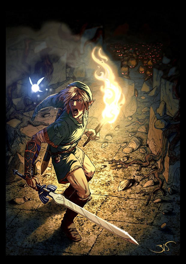 Angry Link by shazambatman on DeviantArt