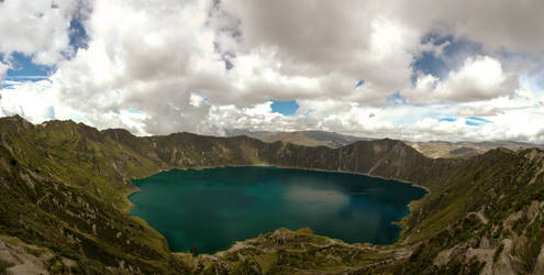 Crater Lake Quilotoa - Ecuador by Tenbult