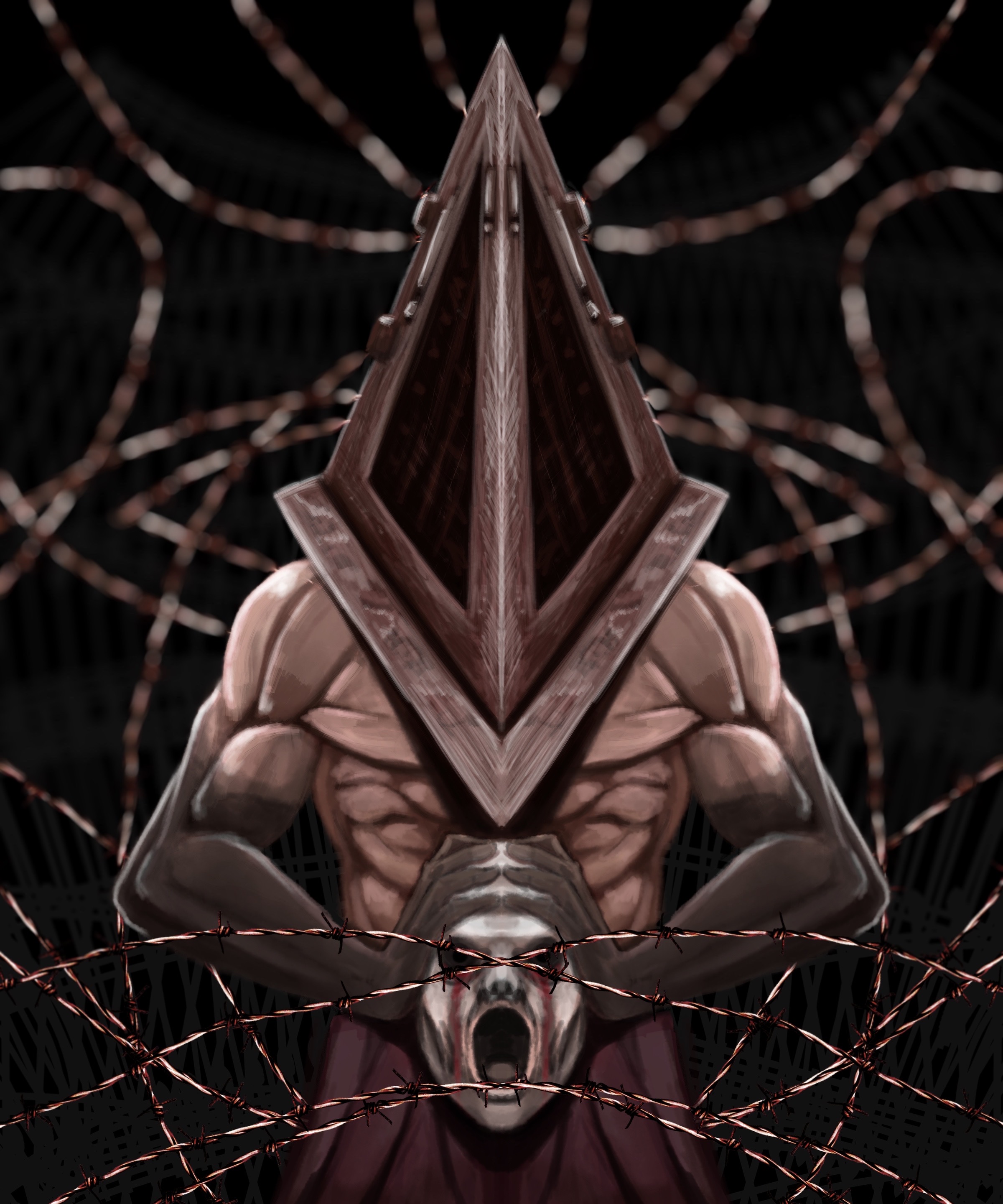 Pyramid Head - Sketch fanart by IALMAR-art on DeviantArt