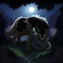 fov: the moon and her wolf