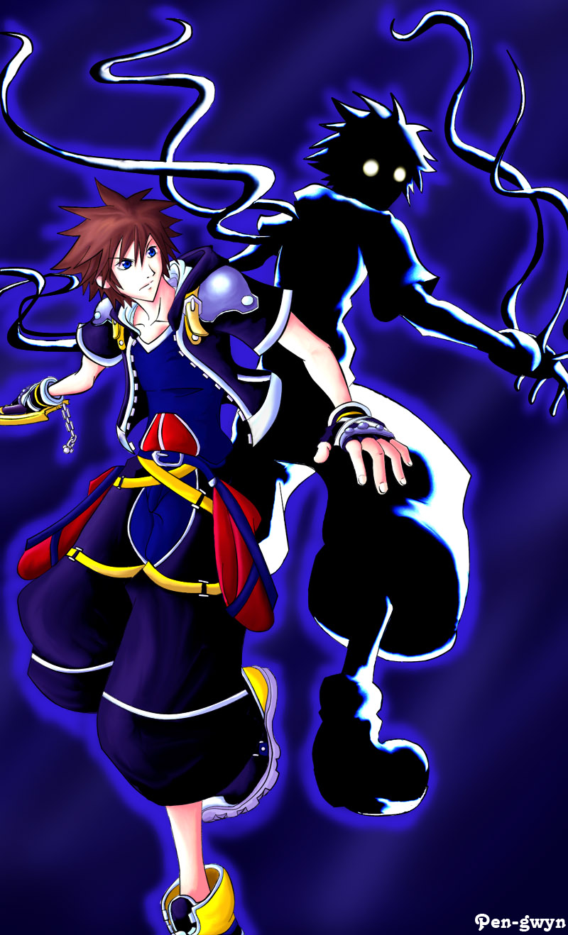 Kh2 Sora And Anti Form By Pen Gwyn On Deviantart Kh2 Sora And Anti Form By Pen Gwyn On Deviantart