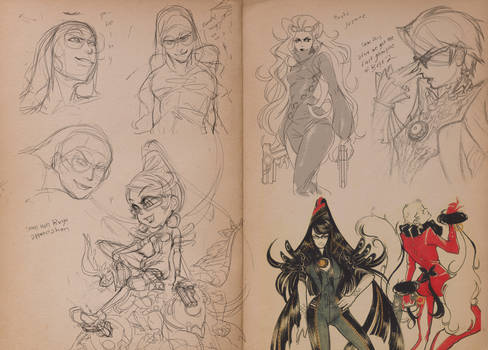 Bayonetta Sketchbook