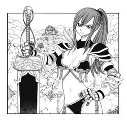 Erza Scarlet - Lineart + coloring needed !!!