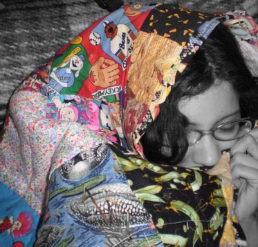 Sara and Her Quilt