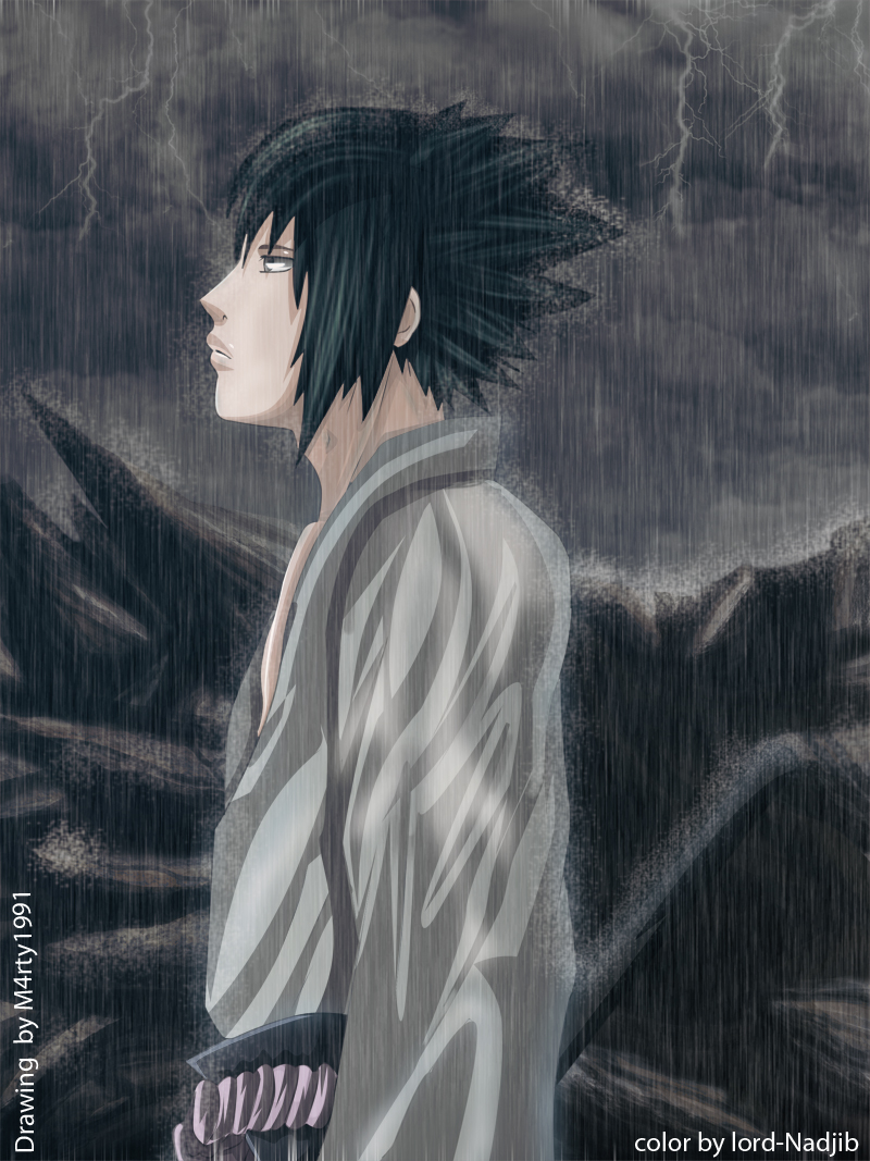 Sasuke :Sad by Lord-Nadjib on DeviantArt Sasuke :Sad by Lord-Nadjib on DeviantArt