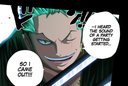 Zoro One Piece 613