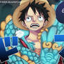 luffy and momonosuke