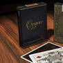 Origins playing cards - Tuck case design