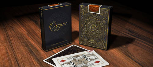 Origins playing cards - Tuck case design by trickd