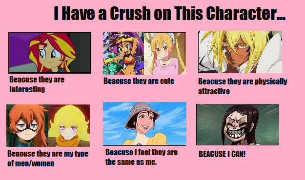 My Fictional Crushes By Stewiegriffin2 On Deviantart